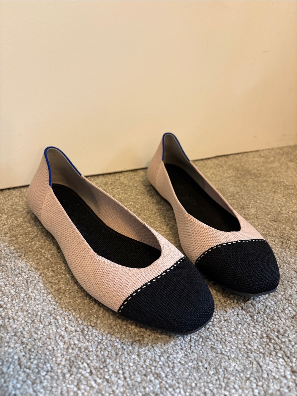 Rothy’s Women’s Tuxedo Pink and Black Combo